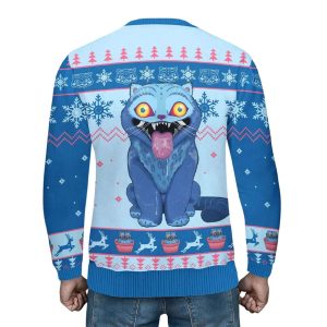 Derpy Tiger Christmas Ugly Sweater2