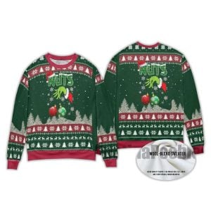 Grnch Nuts Ugly Christmas Sweater2