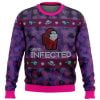 2025 Game Infected Among Us Ugly Christmas Sweater
