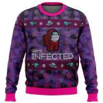 2025 Game Infected Among Us Ugly Christmas Sweater