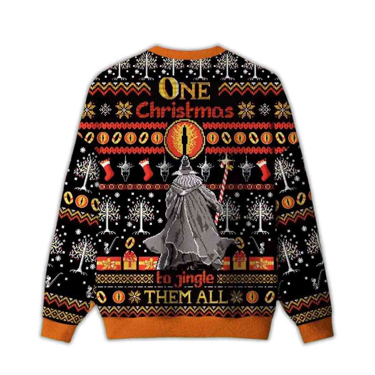 2025 Gandalf Christmas Ugly Christmas Sweater 2025 Gandalf Christmas Ugly Christmas Sweater