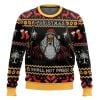 Gandalf Claus You Shall Not Pass The Lord Of The Rings Ugly Christmas Sweater
