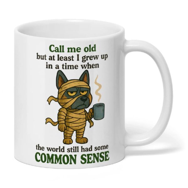 German Shepherd Call Me Old But At Least Halloween Mug