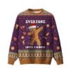 2025 Gingerbread Dabbing Dance Christmas Ugly Christmas Sweater
