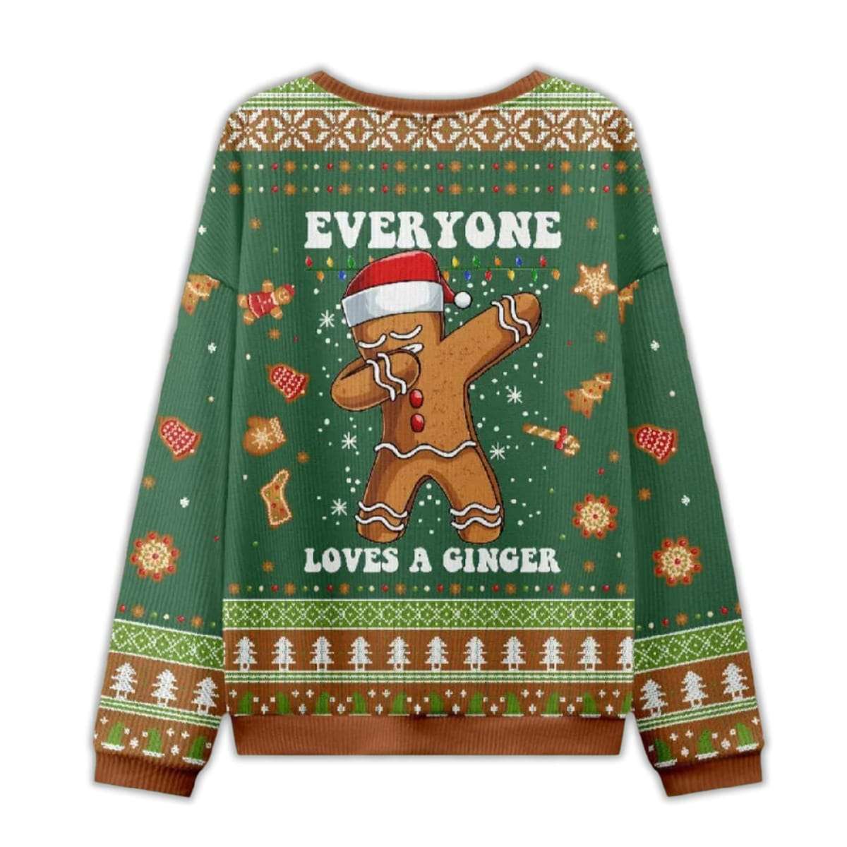2025 Gingerbread Dabbing Dance Ugly Christmas Sweater 2025 Gingerbread Dabbing Dance Ugly Christmas Sweater