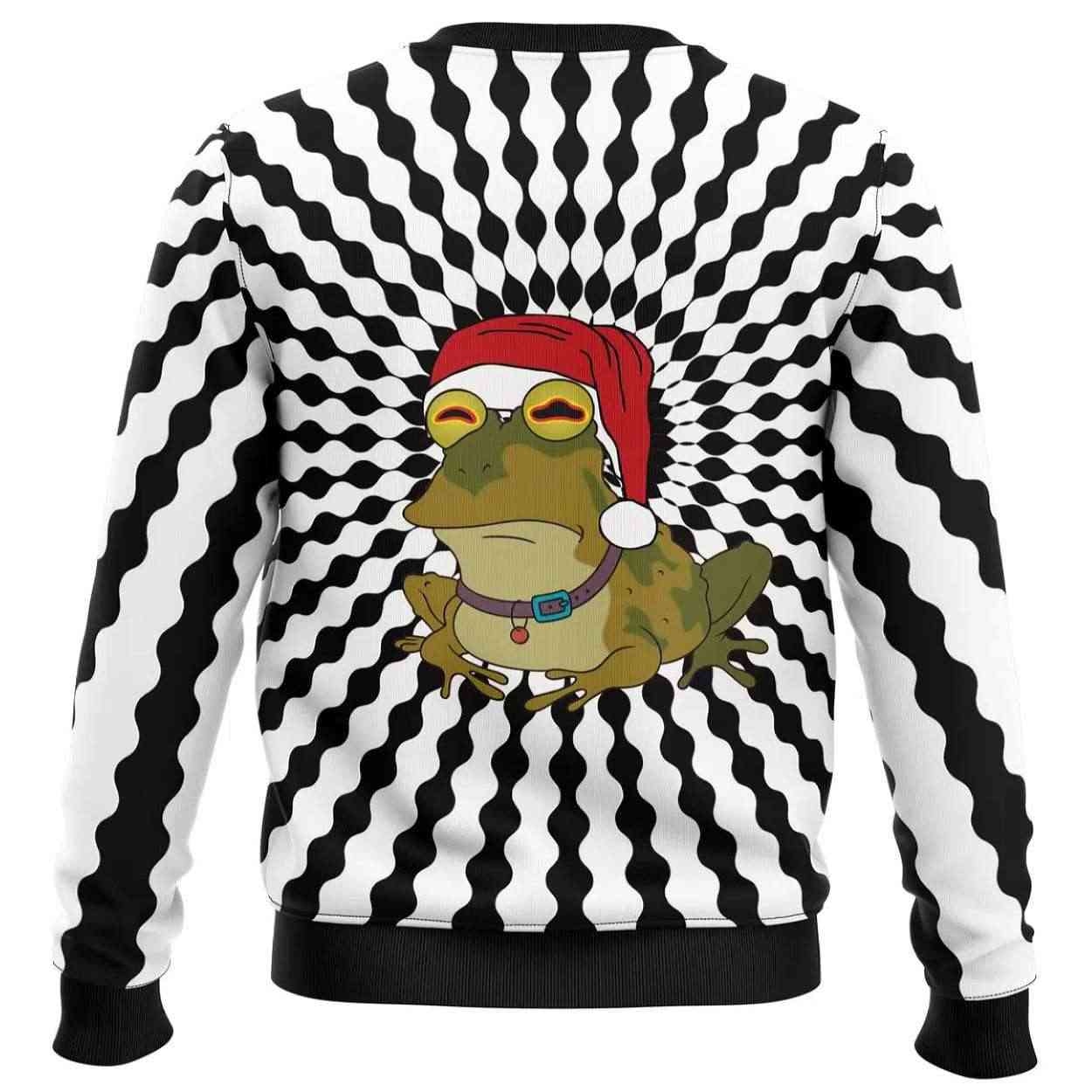 2025 Glory To The Hypnotoad Ugly Christmas Sweater 2025 Glory To The Hypnotoad Ugly Christmas Sweater