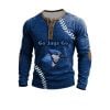 Go Jays Go Baseball Print Henley Top
