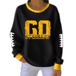 Go Steelers Football Ribbed Sweatshirt