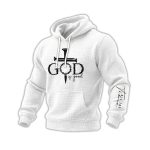 God Is Good All The Time Waffle Hoodie