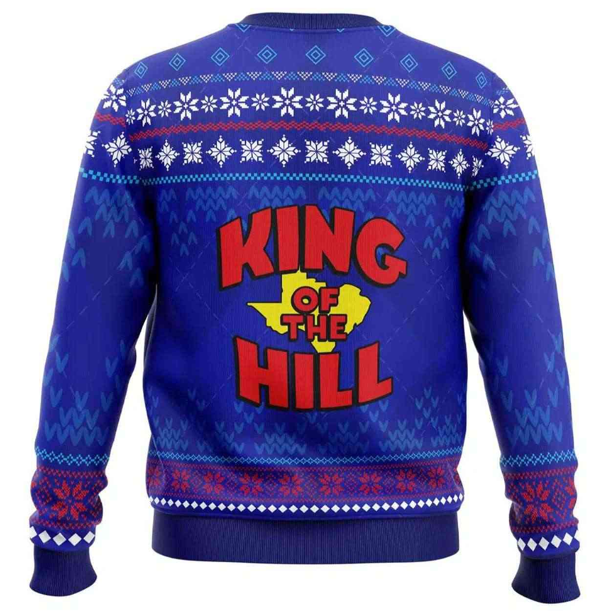 2025 Gosh Dang It Bobby King Of The Hill Ugly Christmas Sweater 2025 Gosh Dang It Bobby King Of The Hill Ugly Christmas Sweater