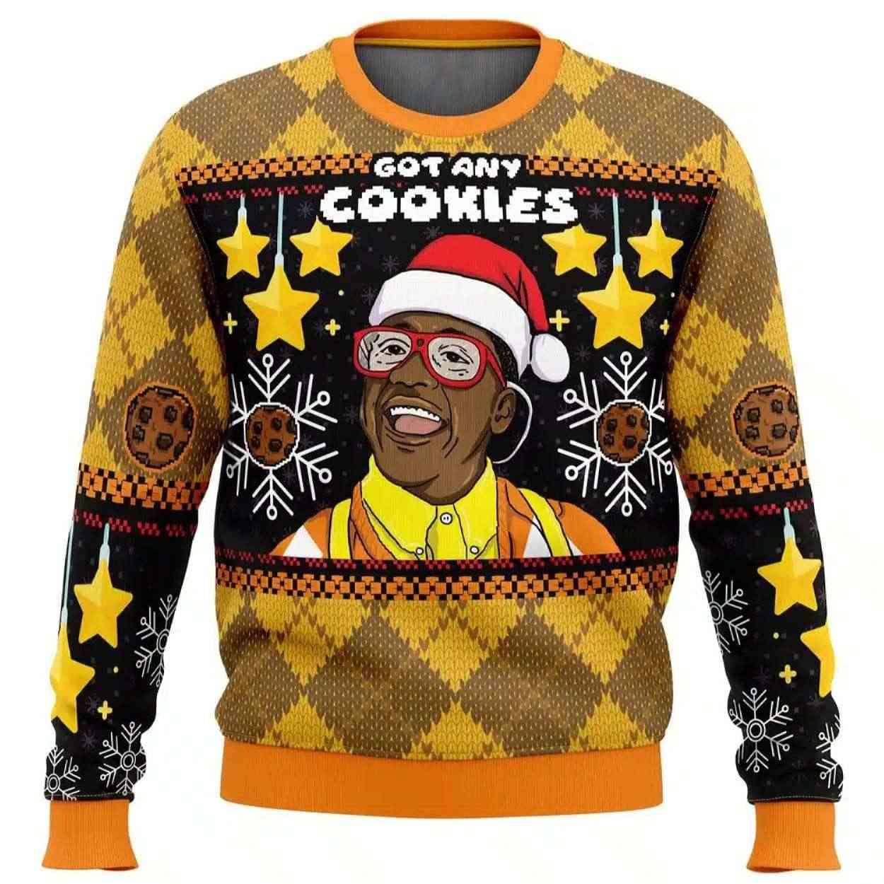 Got any Cookies Steve Urkel Ugly Christmas Sweater Got any Cookies Steve Urkel Ugly Christmas Sweater