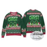 2025 Grnch Chest Ugly Christmas Sweater