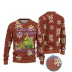 Grnch Crown Royal Make Me Happy You Not So Much Ugly Christmas Sweater