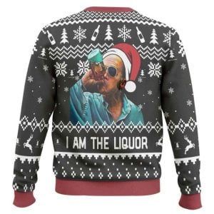 Jim Lahey I Am The Liquor Ugly Christmas Sweater1