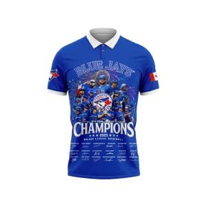Blue Jays World Series Champions 2025 Polo Shirt