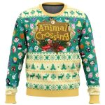2025 Happy Animal Villagers Animal Crossing Ugly Christmas Sweater