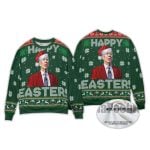 2025 Happy Easter Joe Biden Ugly Christmas Sweater