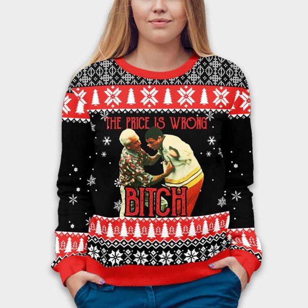 Happy Gilmore The Price Is Wrong Bitch Ugly Christmas Sweater