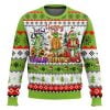 Happy Hallothanksmas The Grnch Ugly Christmas Sweater