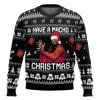 Have A Macho Xmas WWE Ugly Christmas Sweater