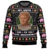 2025 Hey Santa Can I Fix You Some Sandwiches Bad Santa Ugly Christmas Sweater