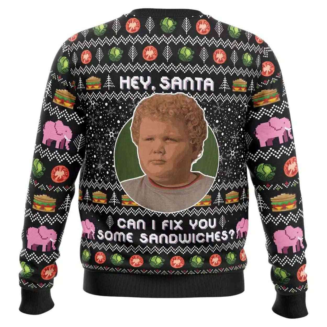 2025 Hey Santa Can I Fix You Some Sandwiches Bad Santa Ugly Christmas Sweater 2025 Hey Santa Can I Fix You Some Sandwiches Bad Santa Ugly Christmas Sweater