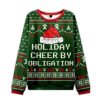 2025 Holiday Cheer by Obligation Ugly Christmas Sweater