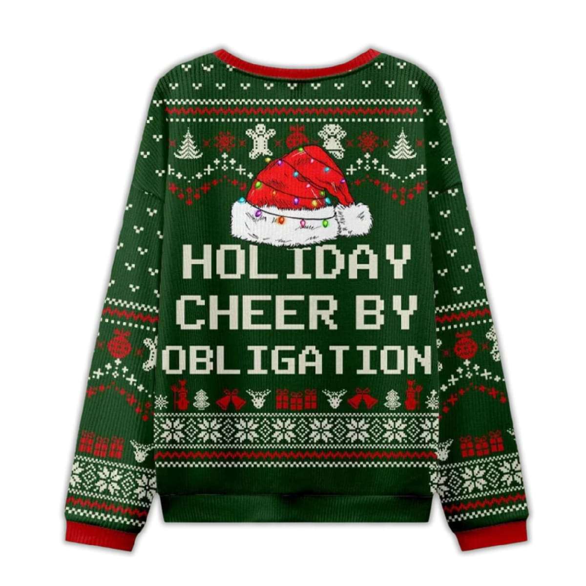 2025 Holiday Cheer by Obligation Ugly Christmas Sweater 2025 Holiday Cheer by Obligation Ugly Christmas Sweater