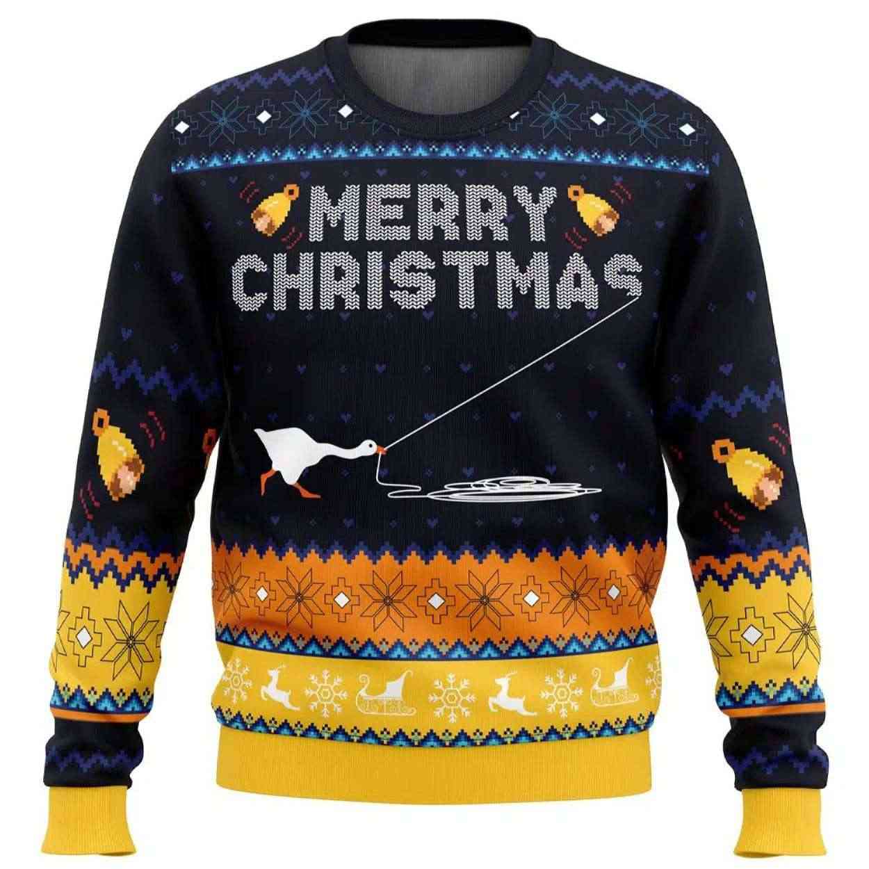 Honked Christmas Untitled Goose Game Ugly Christmas Sweater Honked Christmas Untitled Goose Game Ugly Christmas Sweater