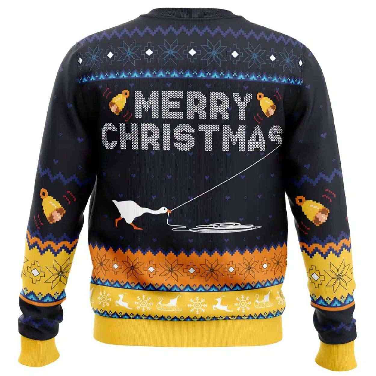 2025 Honked Christmas Untitled Goose Game Ugly Christmas Sweater 2025 Honked Christmas Untitled Goose Game Ugly Christmas Sweater