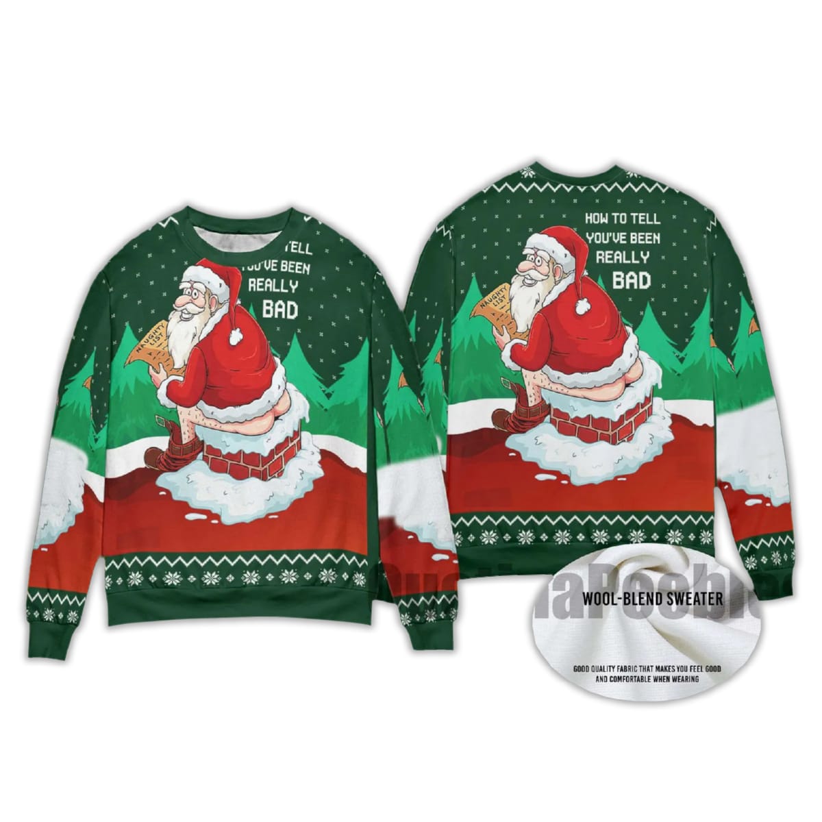 How To Tell Youve Been Really Bad Ugly Chirstmas Sweater How To Tell You've Been Really Bad Ugly Christmas Sweater