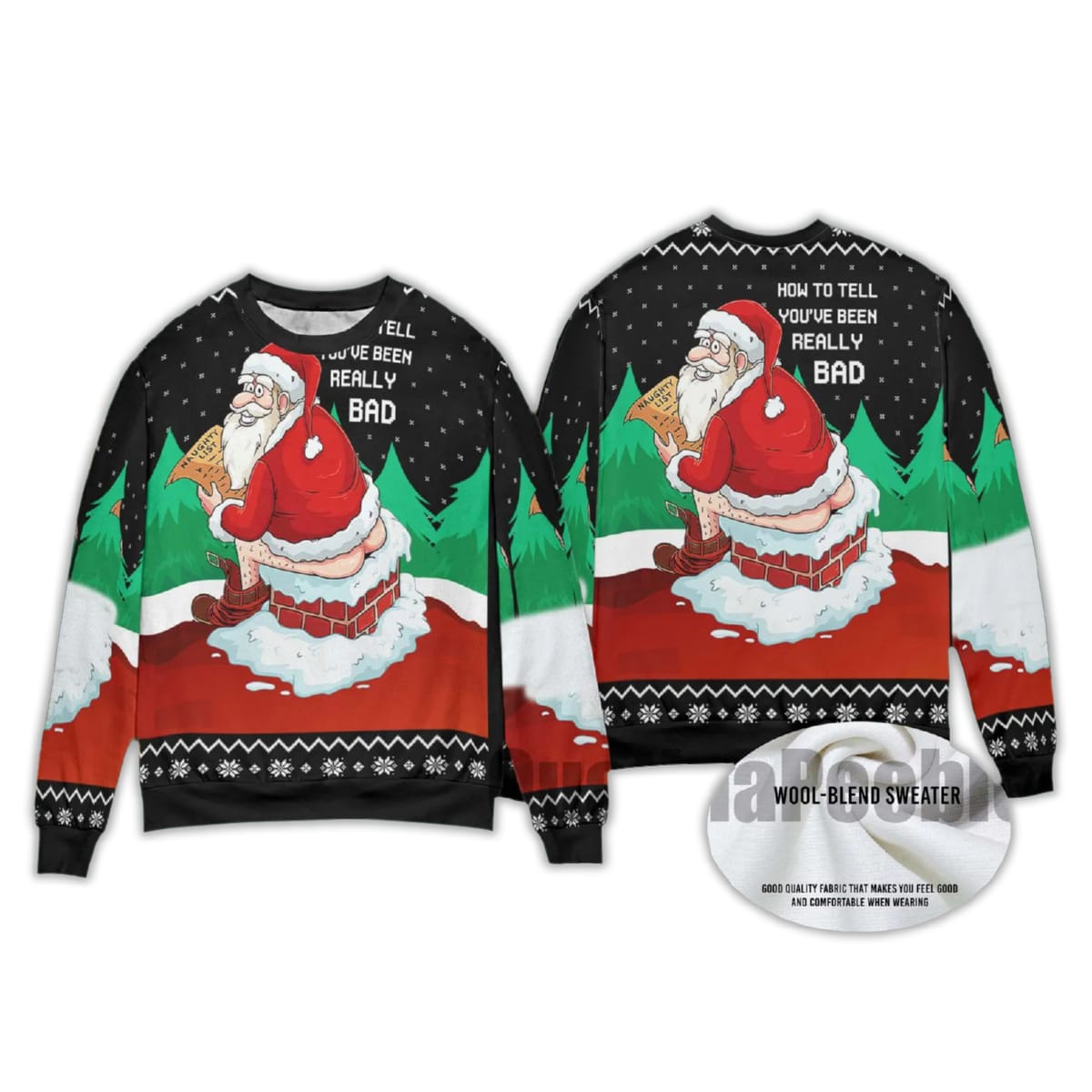 2025 How To Tell You’ve Been Really Bad Ugly Christmas Sweater 2025 How To Tell You’ve Been Really Bad Ugly Christmas Sweater