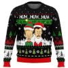 2025 Huh Huh Huh Beavis and Butthead Ugly Christmas Sweater