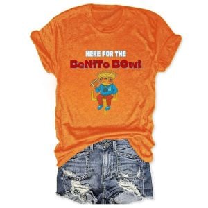 Bad Bunny Here For The Benito Bowl Tee2