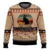 I Do What A Want Black Cat Ugly Christmas Sweater