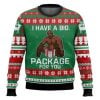 I Have A Big Package For You Funny Ugly Christmas Sweater