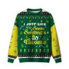2025 I Just Like To Smile Ugly Christmas Sweater