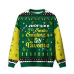 2025 I Just Like To Smile Ugly Christmas Sweater