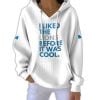 I Liked The Lions Before It Was Cool Pit Striped Hoodie