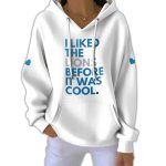 I Liked The Lions Before It Was Cool Pit Striped Hoodie