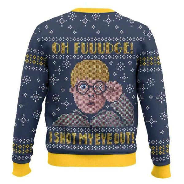 I Shot My Eye Out A Christmas Story Ugly Christmas Sweater