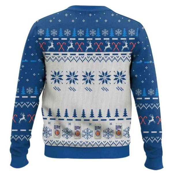 I Will Drink Miller Lite Here Or There Ugly Christmas Sweater