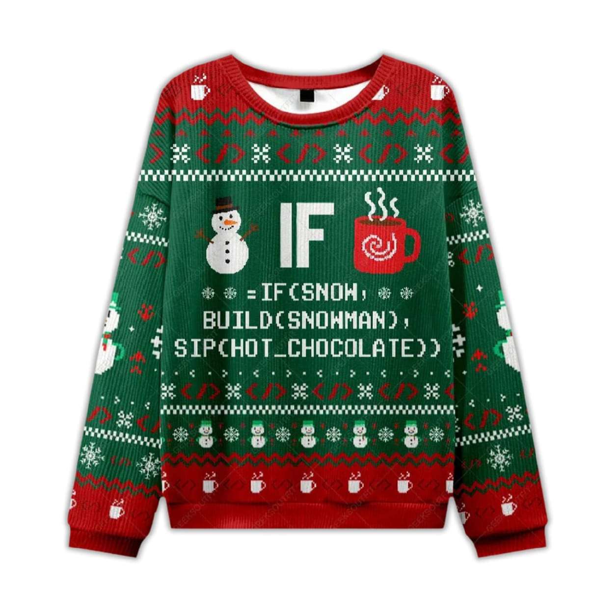 IF Code Ugly Christmas Sweater IF Code Ugly Christmas Sweater