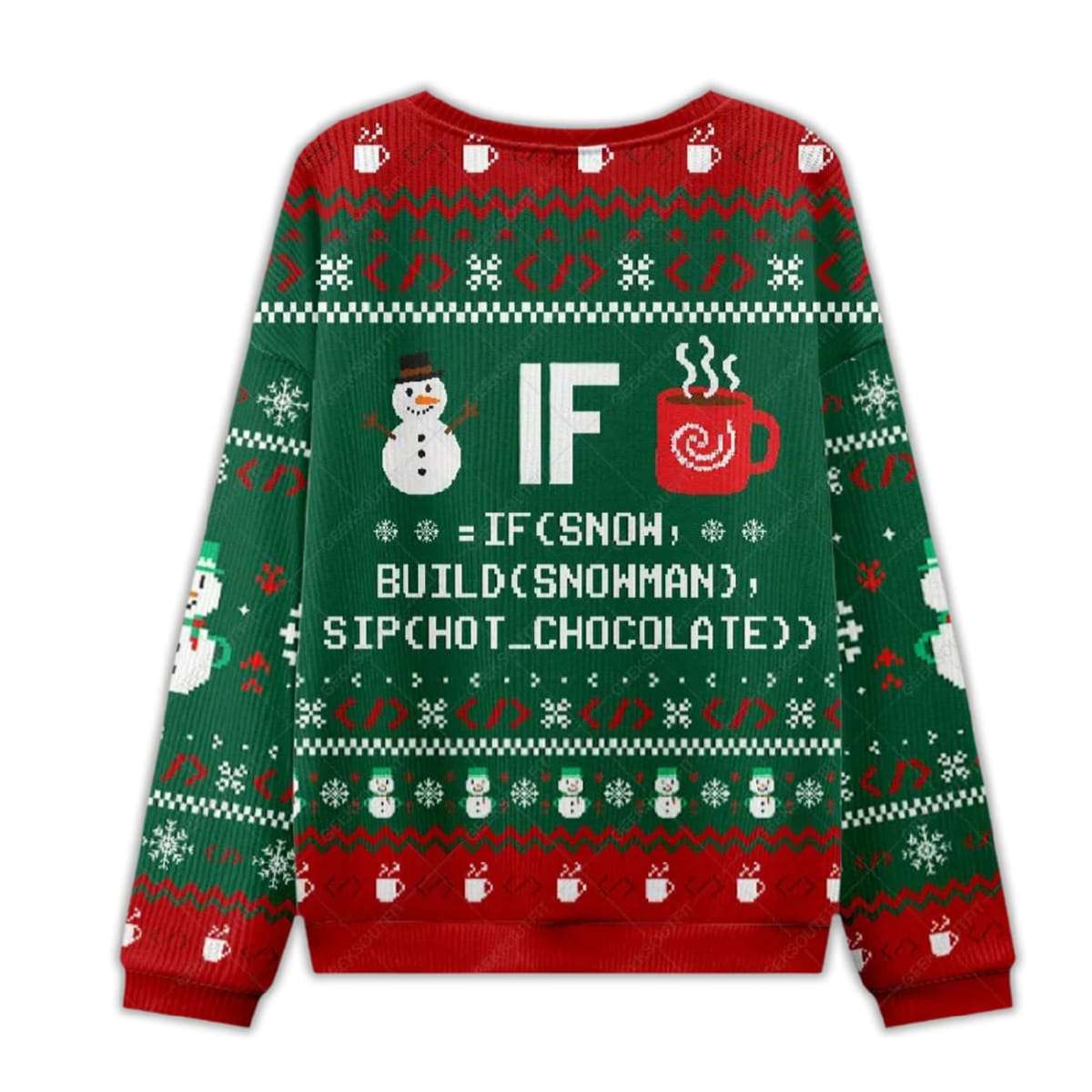 2025 IF Code Ugly Christmas Sweater 2025 IF Code Ugly Christmas Sweater