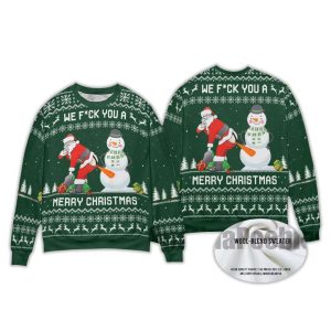 2025 We Fuck You A Merry Christmas Ugly Sweater 2 We Fuck You A Merry Christmas Ugly Sweater2