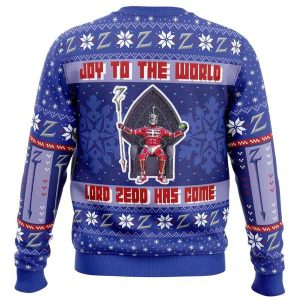 Lord Zedd Has Come Power Rangers Ugly Christmas Sweater1