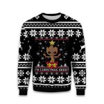 2025 I'm Christmas Groot Marvel Ugly Christmas Sweater