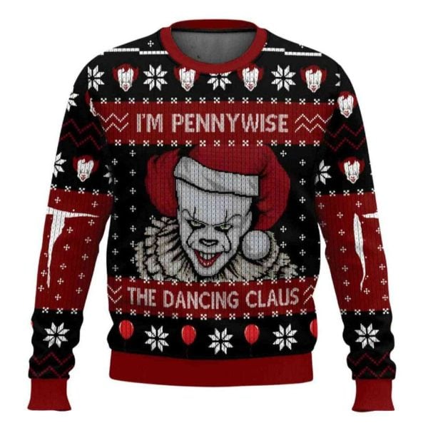 I’m Pennywise It Ugly Christmas Sweater