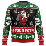 2025 I'm Your Father Santa Claus Ugly Christmas Sweater