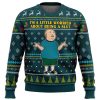 2025 I’m a Little Worried King Of The Hill Ugly Christmas Sweater